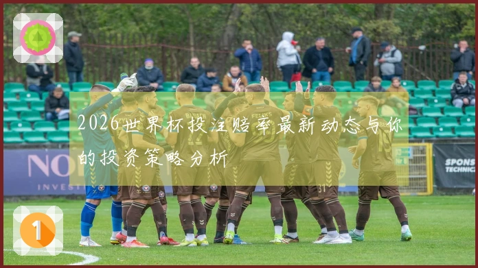 2026世界杯投注赔率最新动态与你的投资策略分析